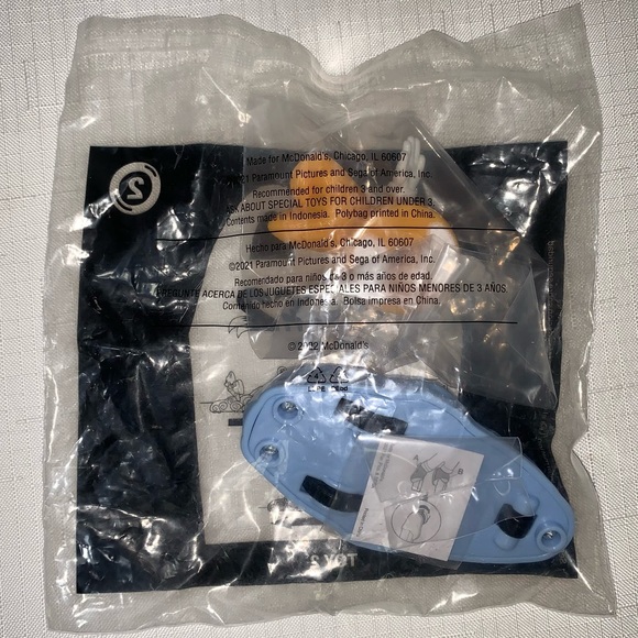 🆕 NIB McDonald Sonic The Hedgehog 2 Happy Meal Toy 2022 #2 Collectible Figurine - Picture 4 of 7